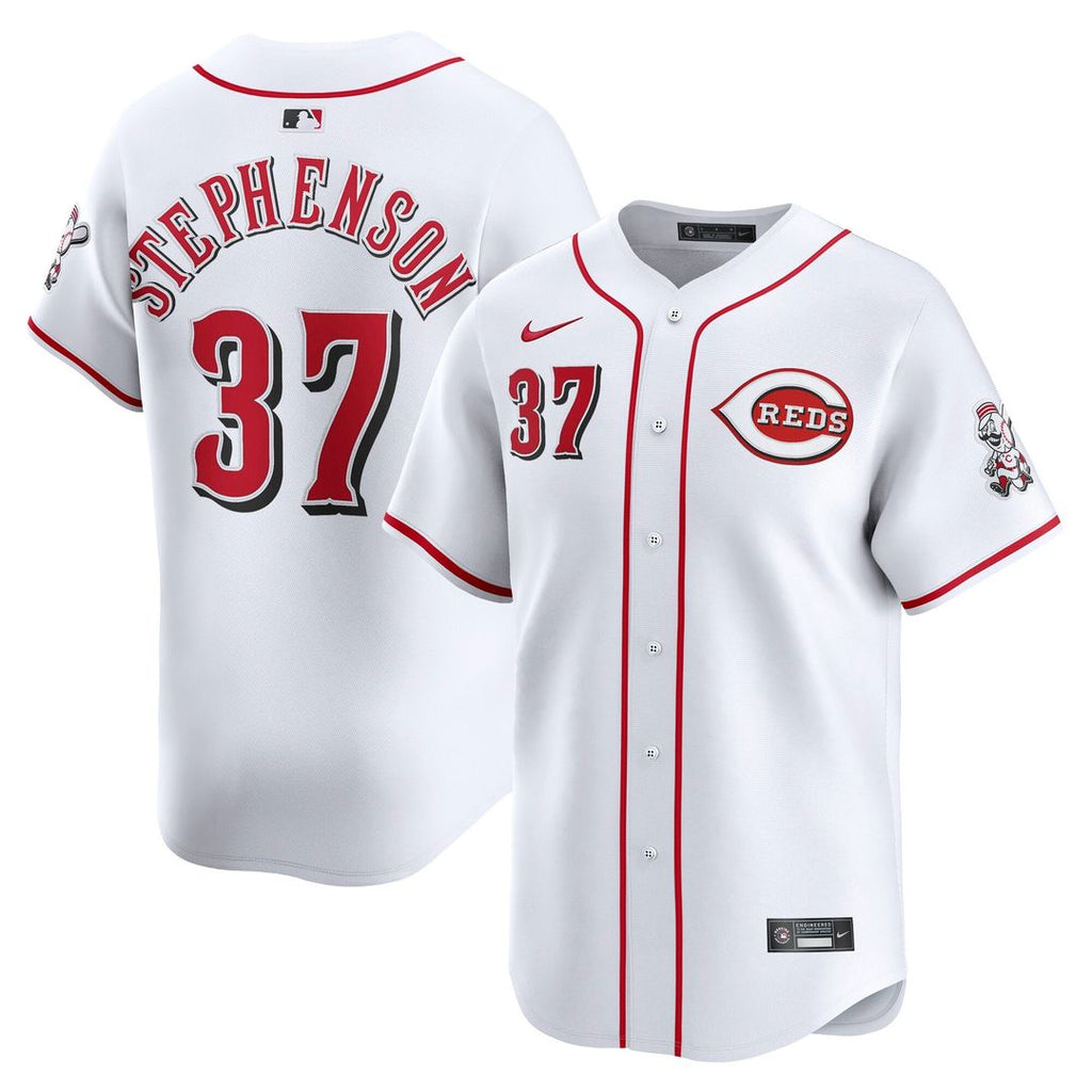 Cincinnati Reds Tyler Stephenson Home Limited Jersey | White