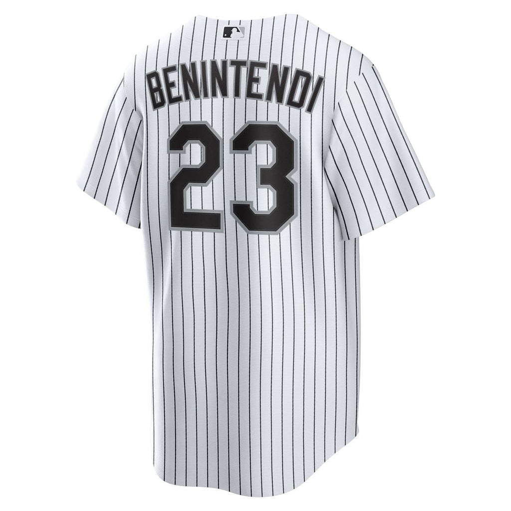 Chicago White Sox Andrew Benintendi Home Player Jersey | White/Black