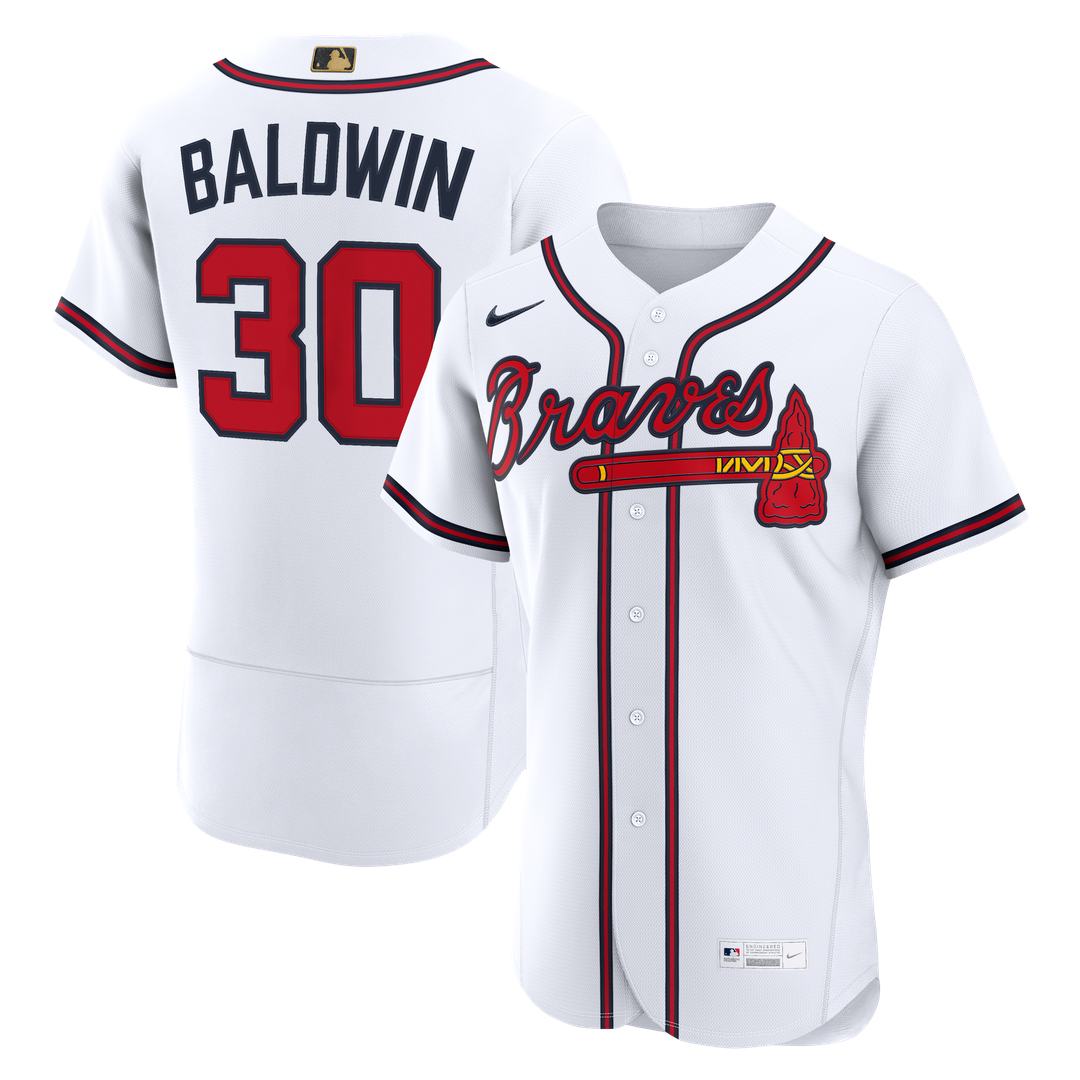 Atlanta Braves Drake Baldwin MLB Awards Authentic Jersey | White