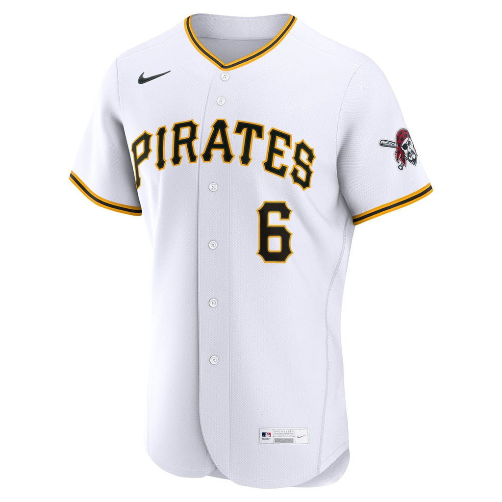 Pittsburgh Pirates Konnor Griffin Home Authentic Jersey | White