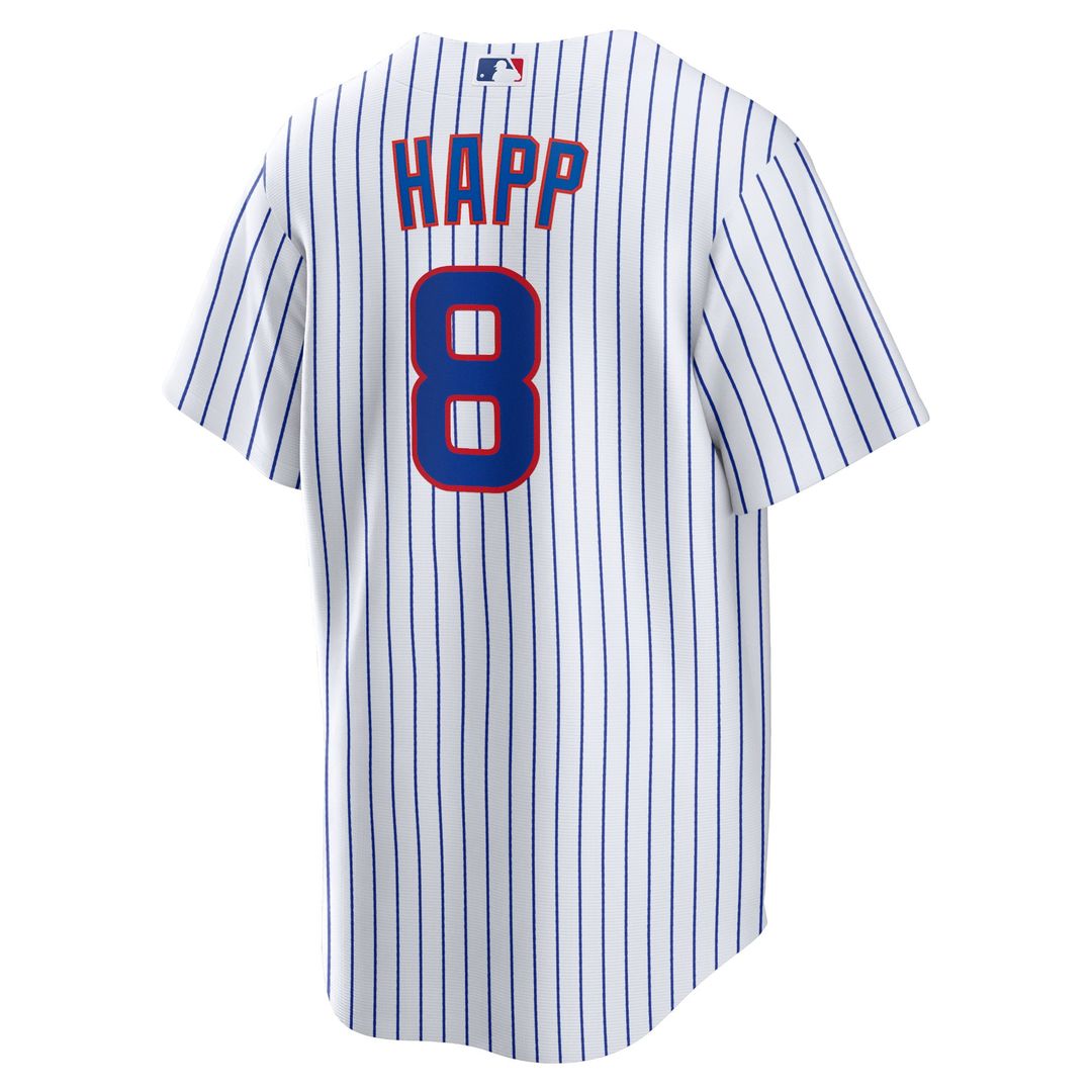 Chicago Cubs Ian Happ Home Replica Jersey | White