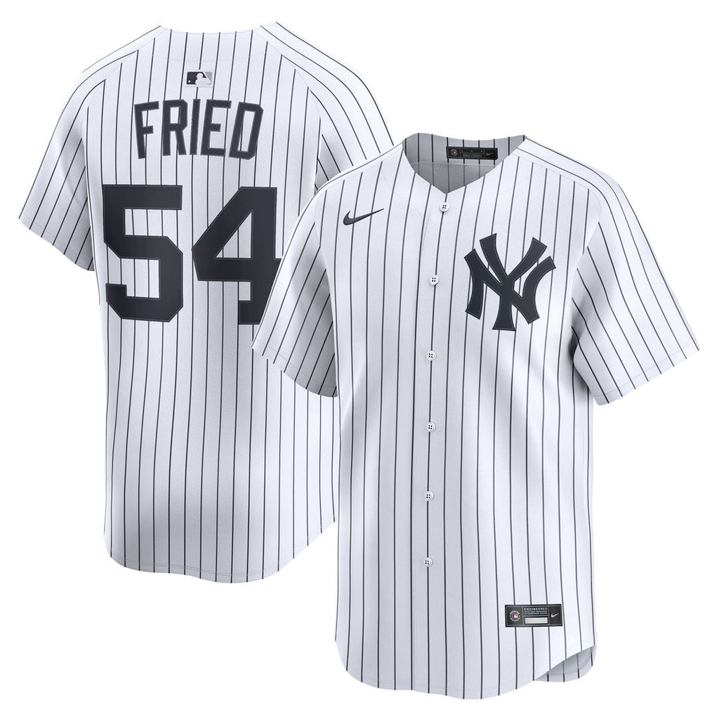 New York Yankees Max Fried Home Limited Jersey | White