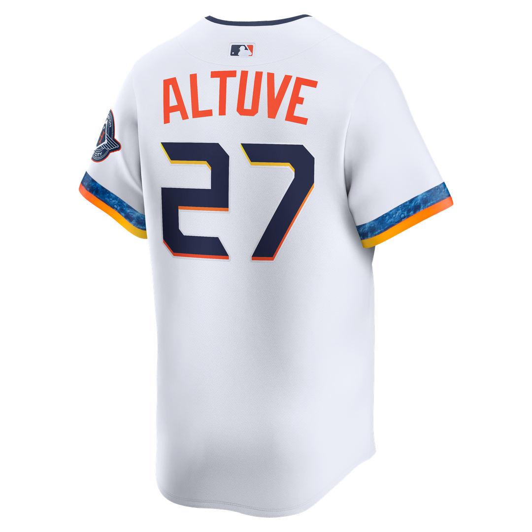 Houston Astros Jose Altuve 2025 City Connect Limited Jersey | White
