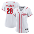 Cincinnati Reds Eugenio Suárez Women's Home Replica Jersey | White