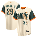Baltimore Orioles Samuel Basallo 2026 City Connect Stadium Jersey | Cream