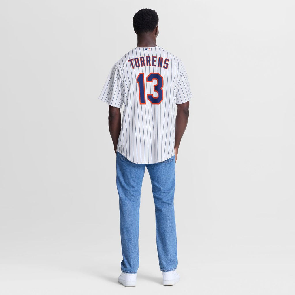 New York Mets Luis Torrens Home Replica Jersey | White