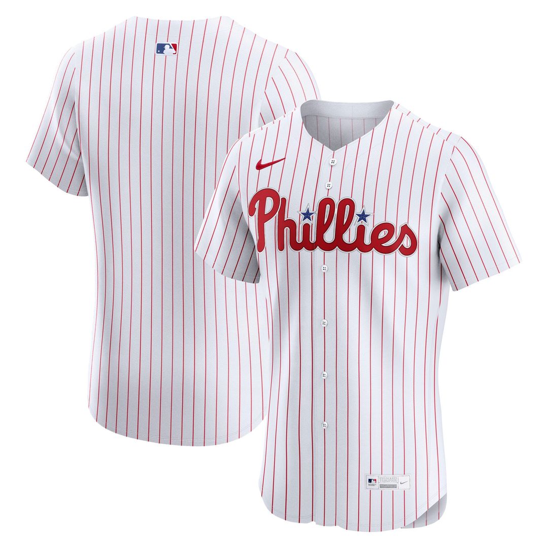 Philadelphia Phillies Home Elite Jersey | White