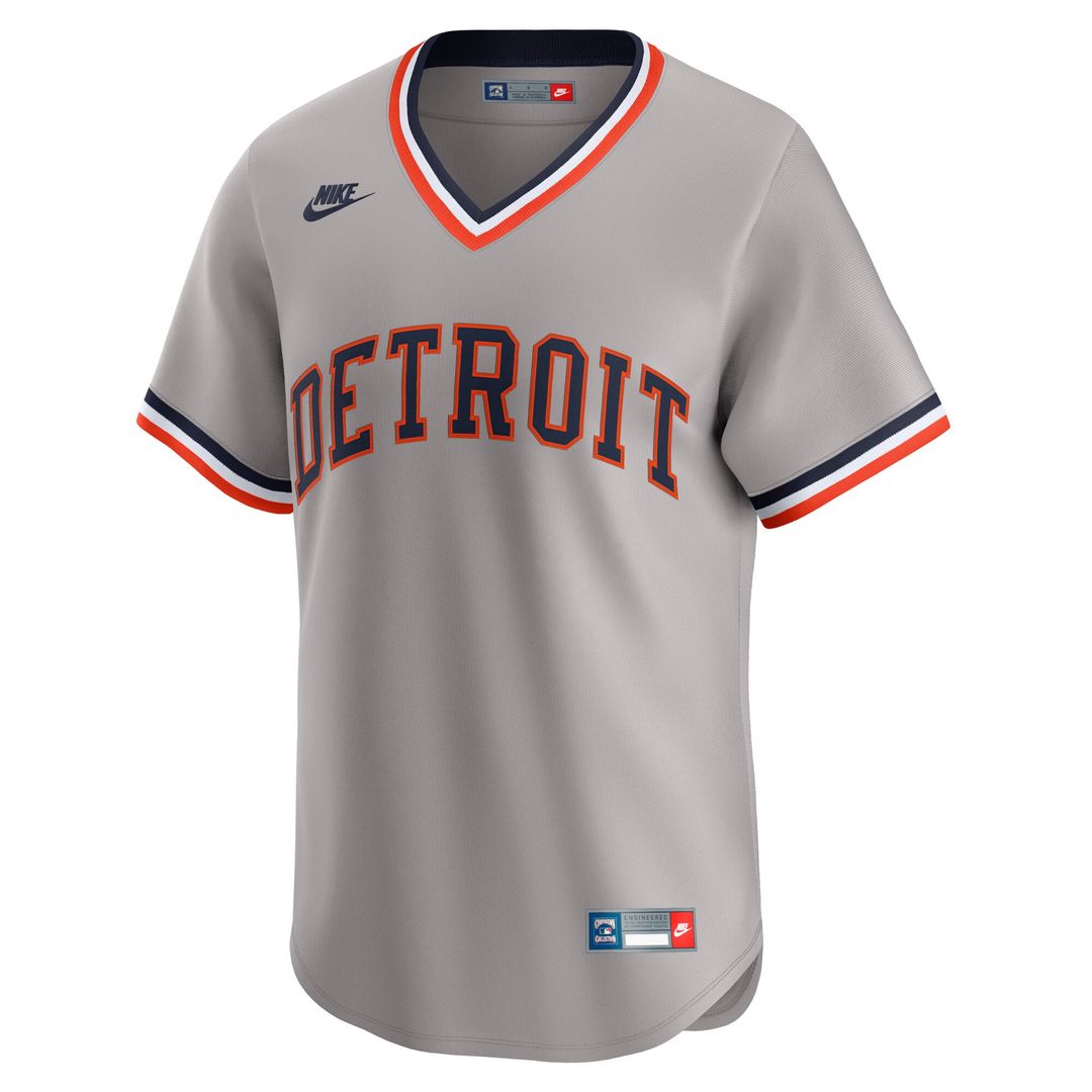 Detroit Tigers Alan Trammell Cooperstown Limited Jersey | Gray