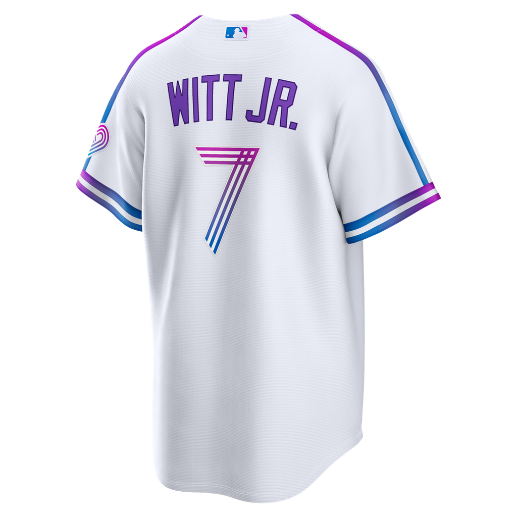 Kansas City Royals Bobby Witt Jr. 2026 City Connect Stadium Jersey | White
