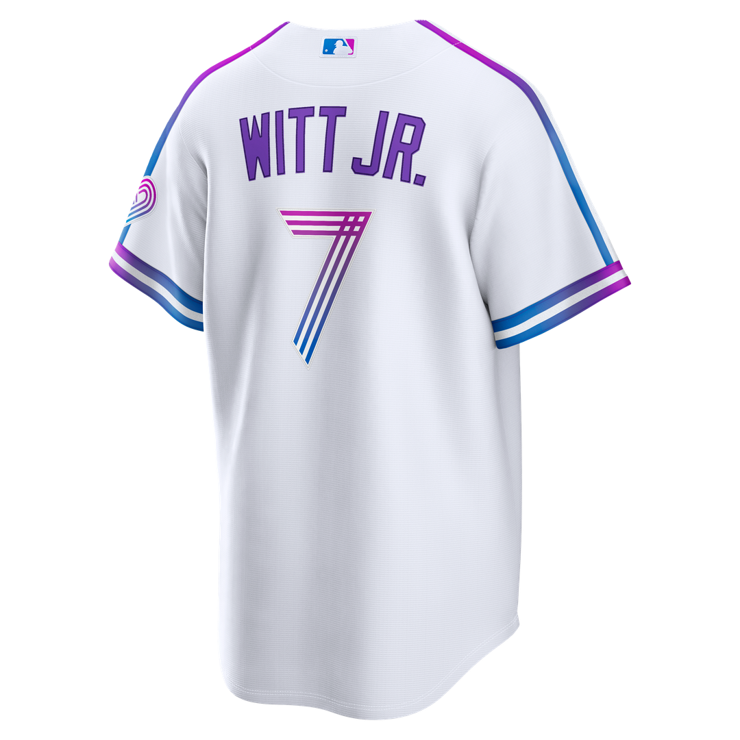 Kansas City Royals Bobby Witt Jr. 2026 City Connect Stadium Jersey | White