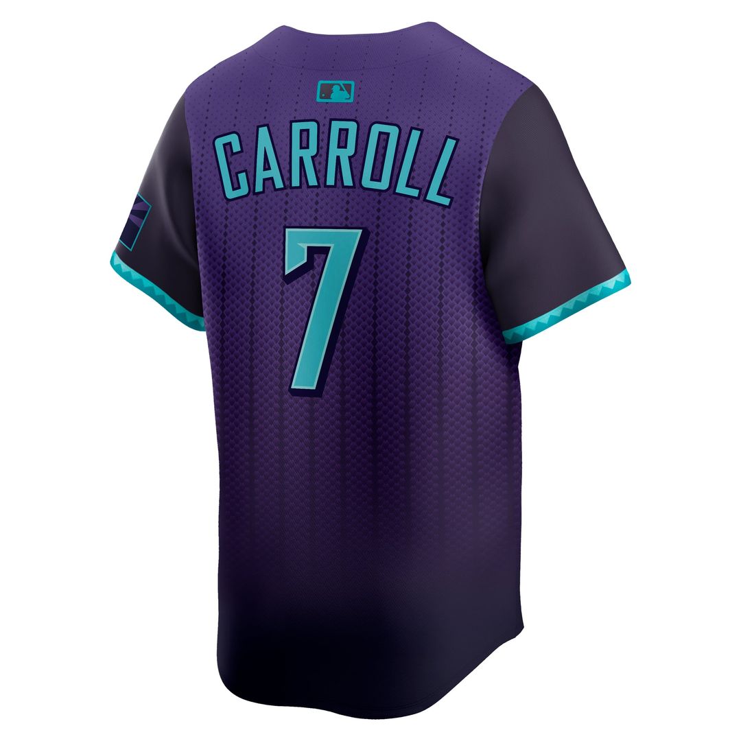 Arizona Diamondbacks Corbin Carroll 2025 City Connect Limited Jersey | Purple