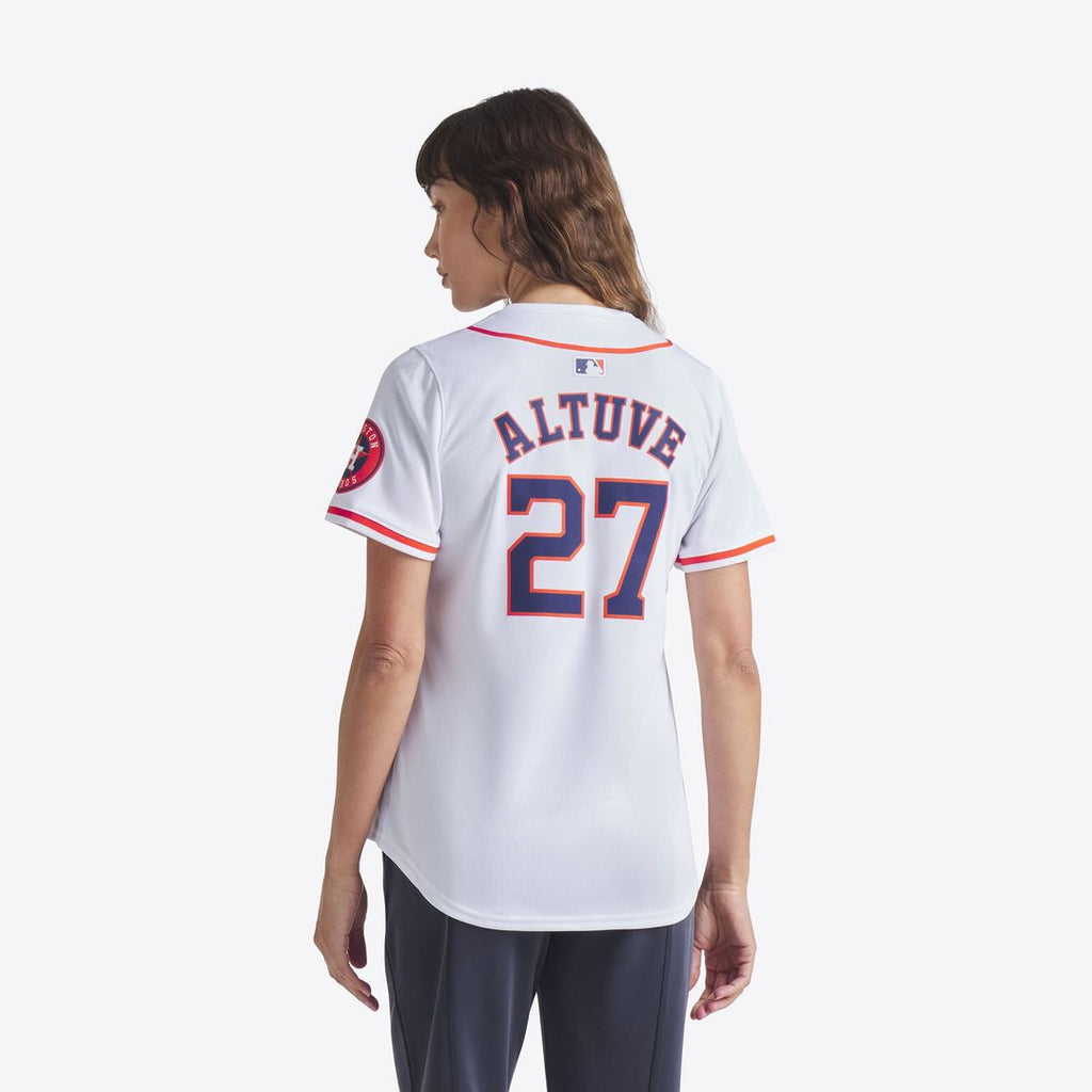 Houston Astros Jose Altuve Women's Home Limited Jersey | White