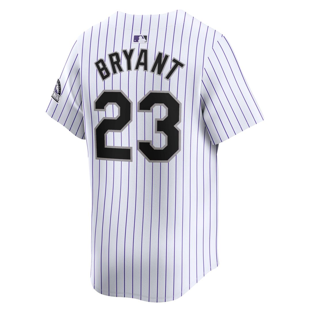 Colorado Rockies Kris Bryant Home Limited Jersey | White