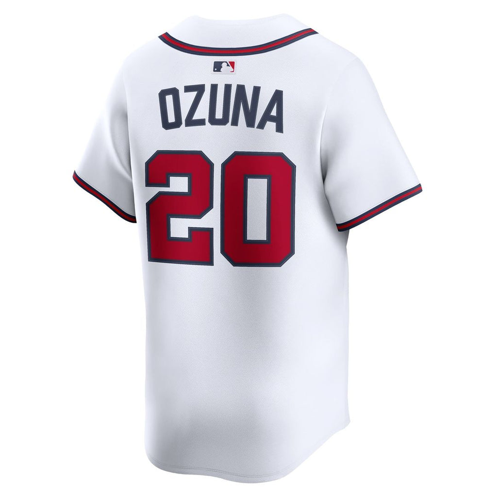Atlanta Braves Marcell Ozuna Home Limited Jersey | White
