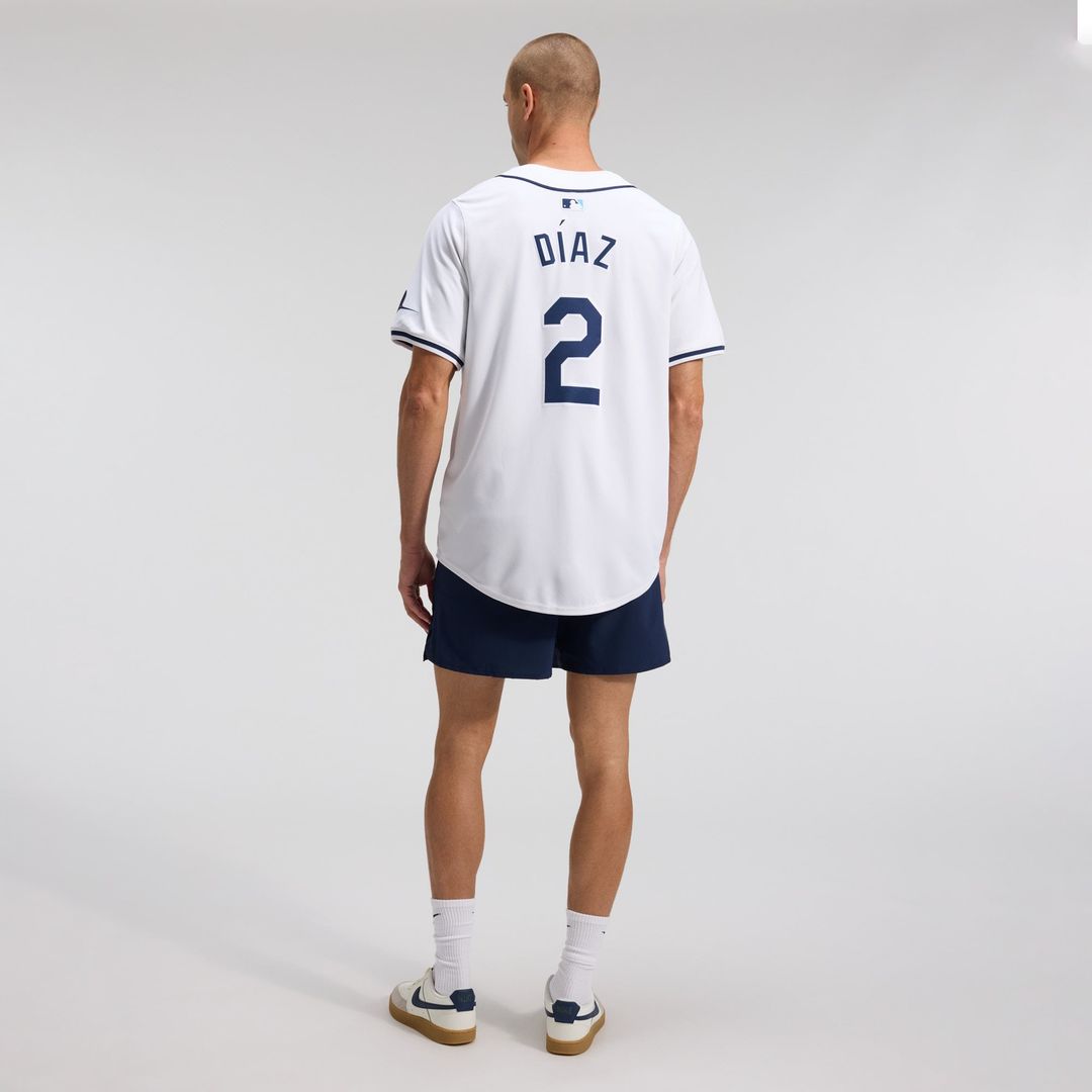 Tampa Bay Rays Yandy Diaz Home Limited Jersey | White
