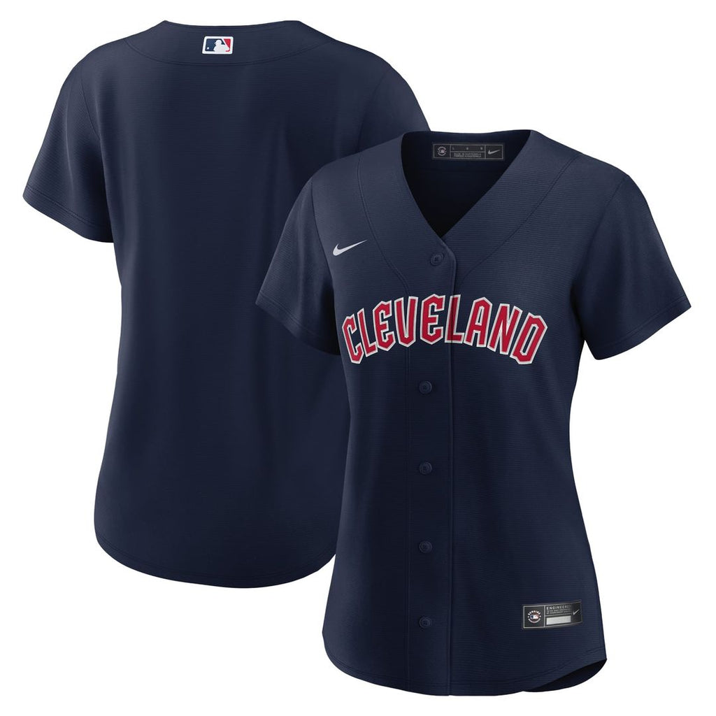 Cleveland Guardians Women's Alternate Official Replica Jersey | Navy