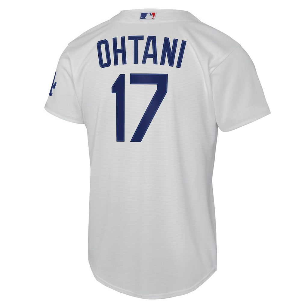 Los Angeles Dodgers Shohei Ohtani Youth Home Stadium Jersey | White
