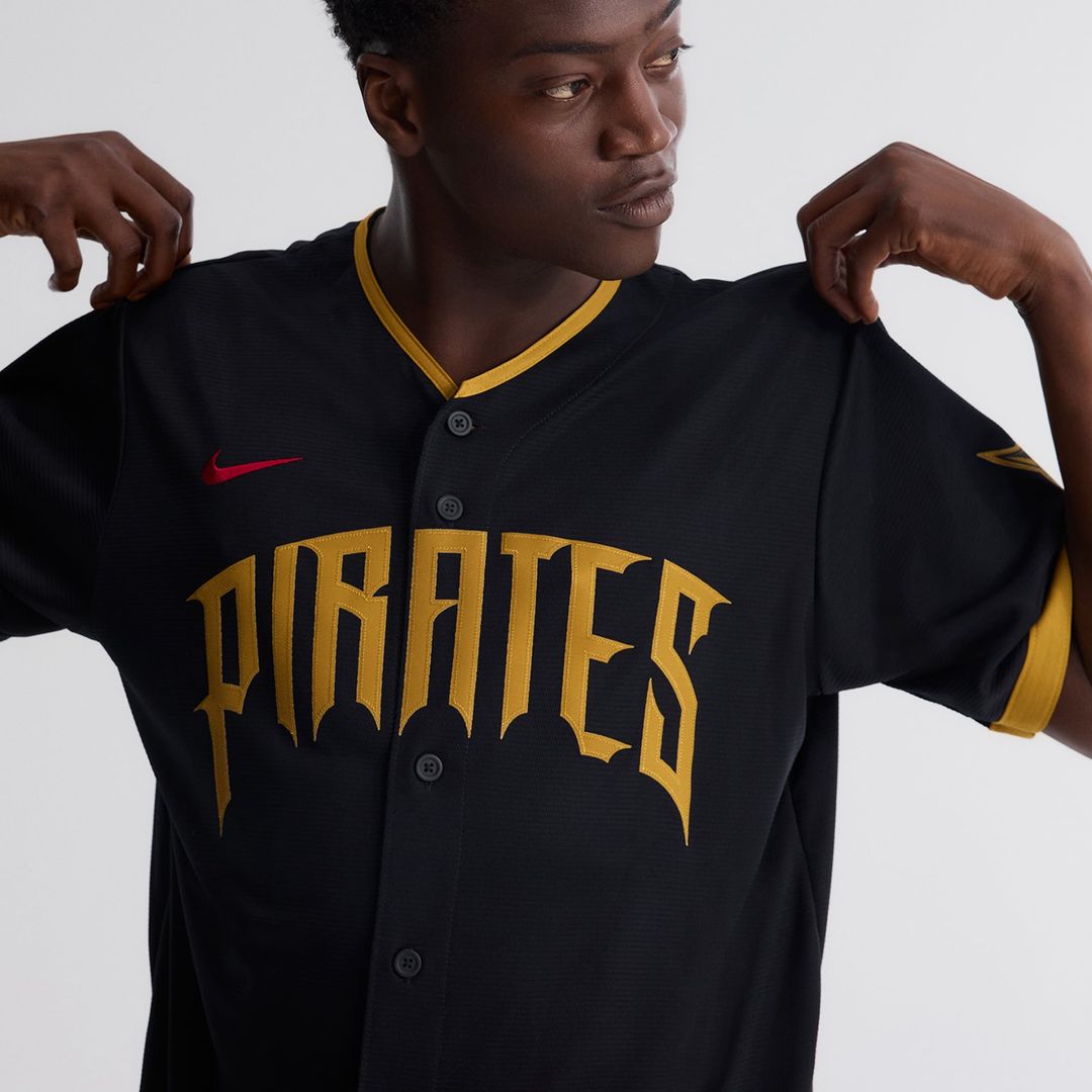Pittsburgh Pirates Oneil Cruz 2026 City Connect Stadium Jersey | Black