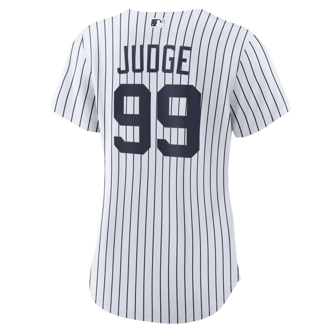 New York Yankees Aaron Judge Women's Home Replica Jersey | White