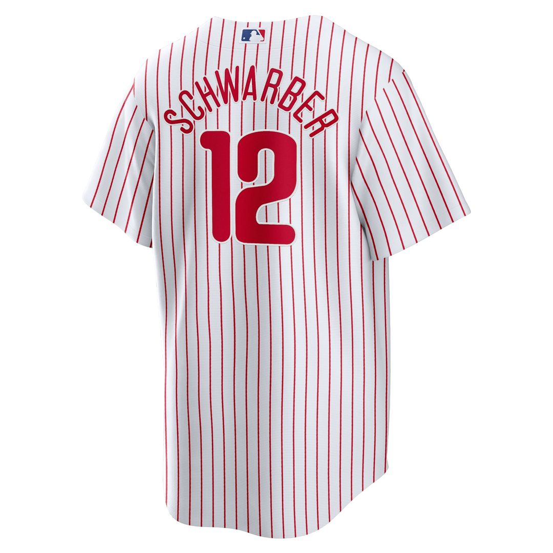 Philadelphia Phillies Kyle Schwarber Replica Jersey | White