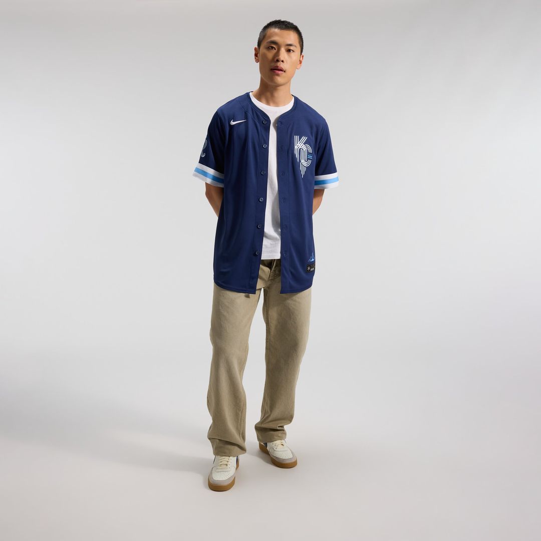 Kansas City Royals City Connect Limited Jersey | Navy