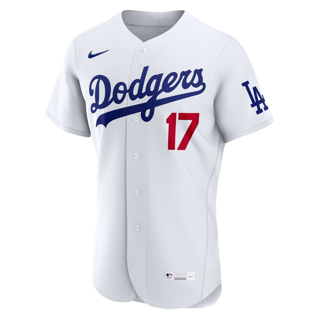Los Angeles Dodgers Shohei Ohtani Home Authentic Jersey | White