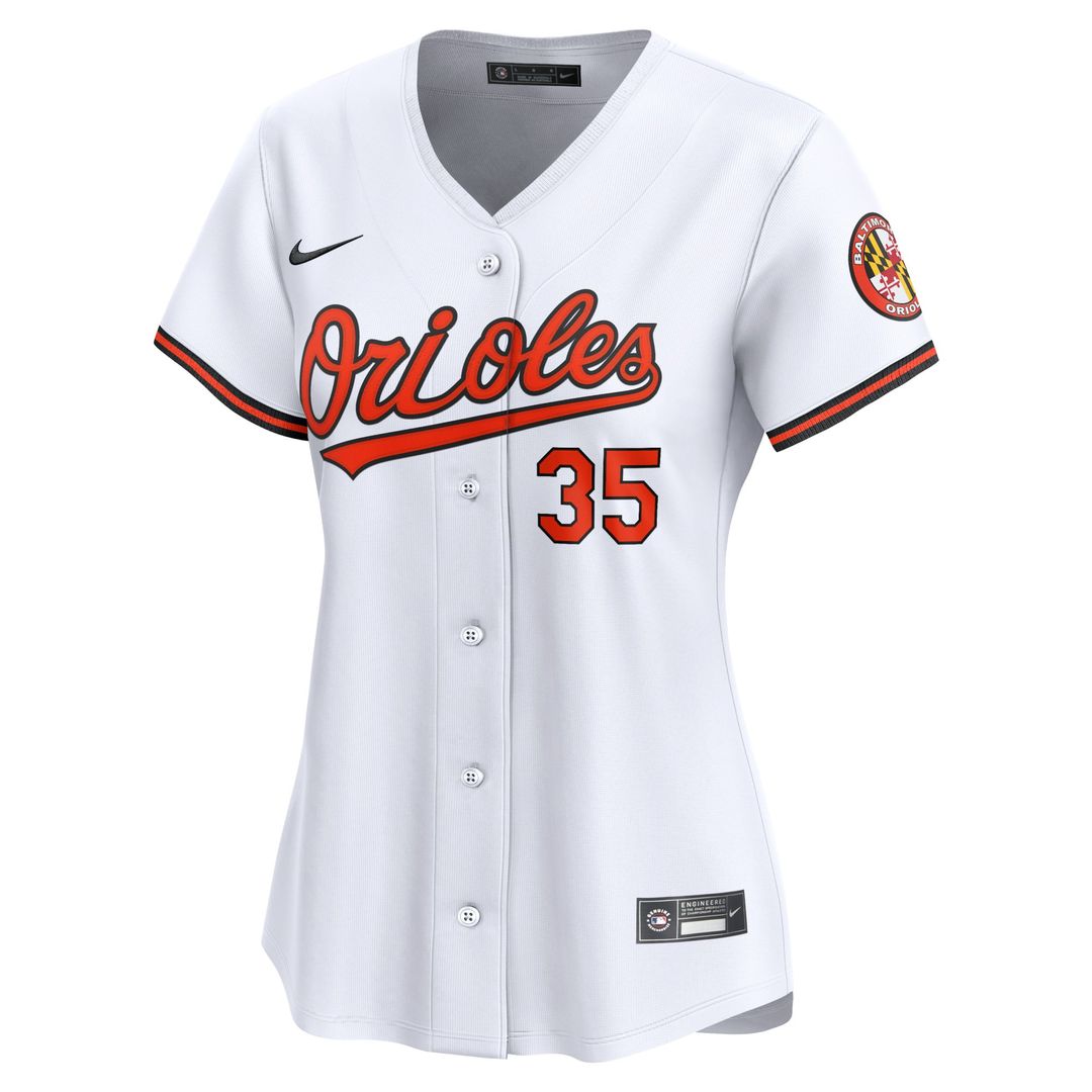 Baltimore Orioles Adley Rutschman Women's Home Limited Jersey | White