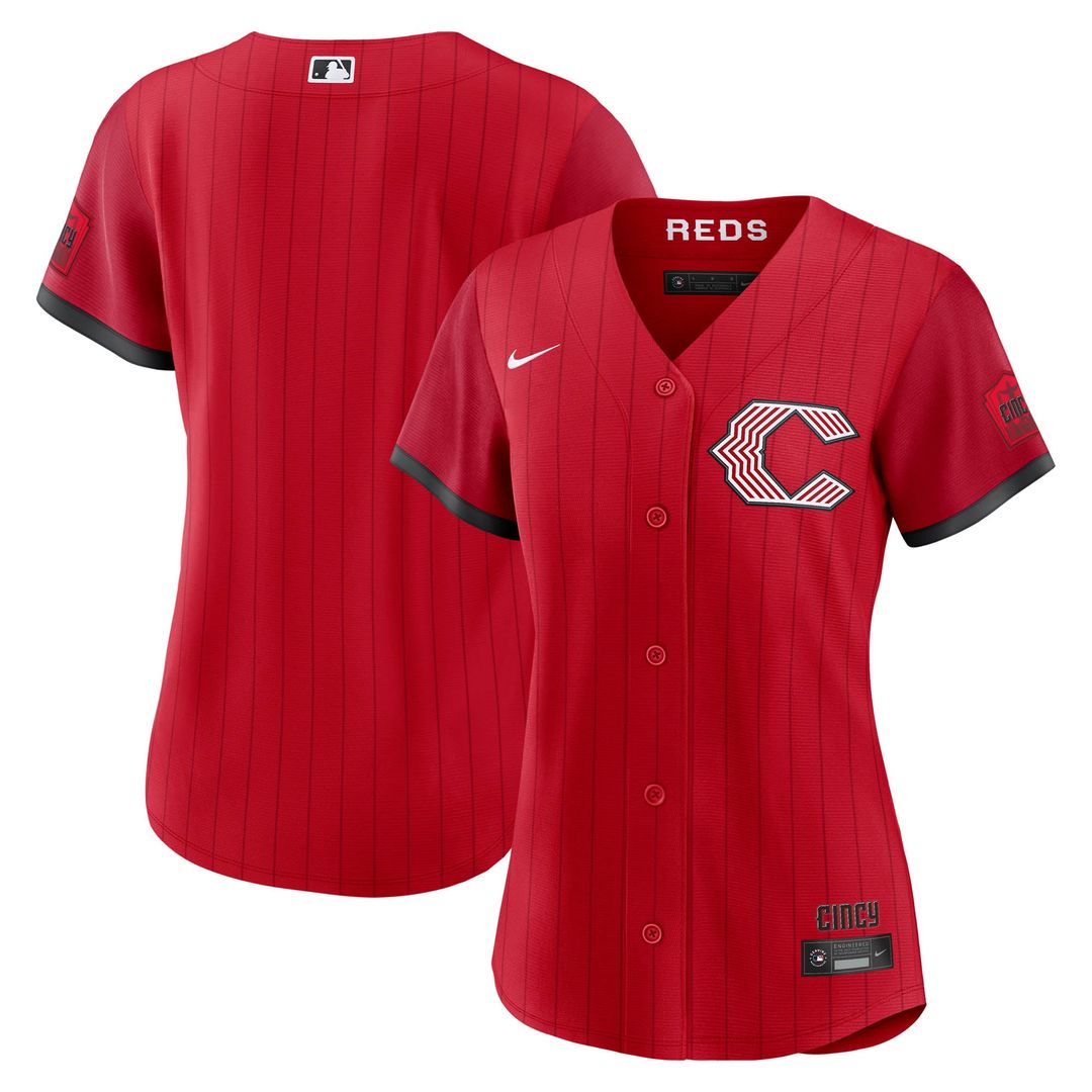 Cincinnati Reds Women's 2026 City Connect Stadium Jersey | Red