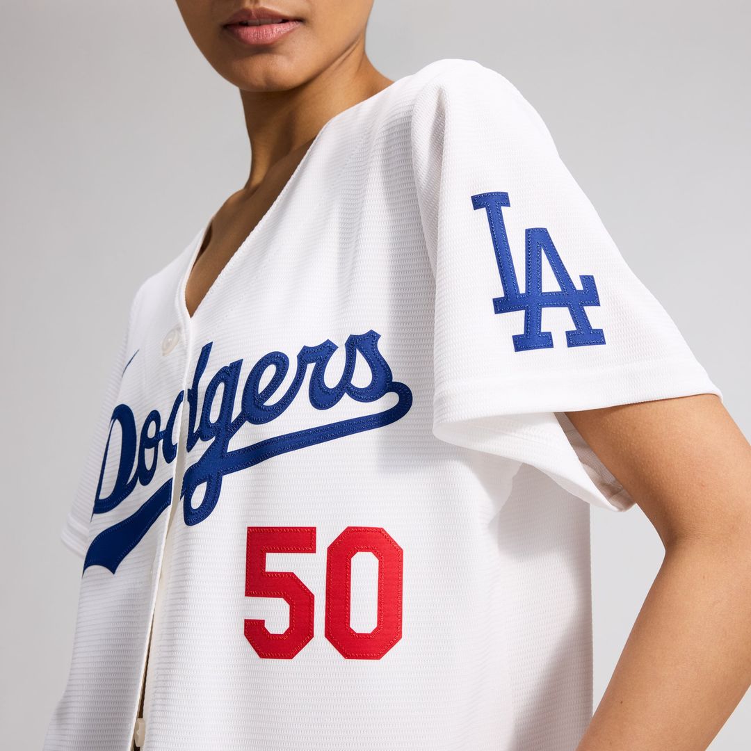 Los Angeles Dodgers Mookie Betts Women's Home Stadium Jersey | White