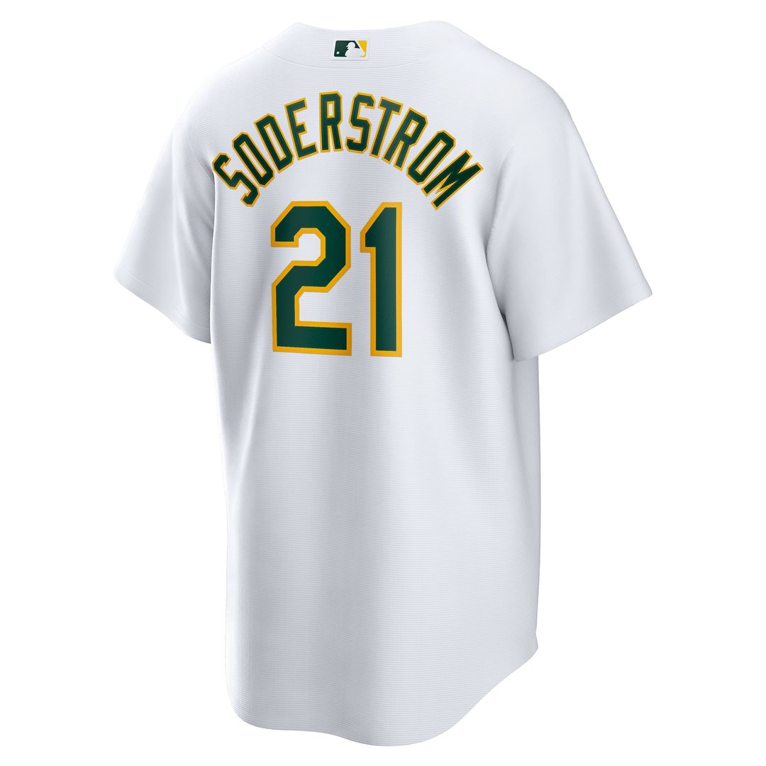 Athletics Tyler Soderstrom Home Replica Jersey | White