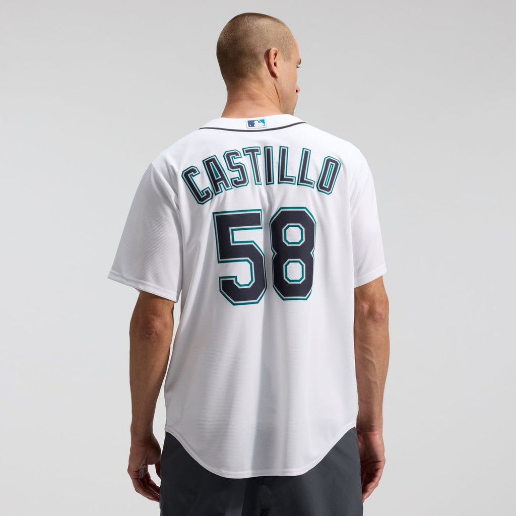 Seattle Mariners Luis Castillo Home Replica Jersey | White