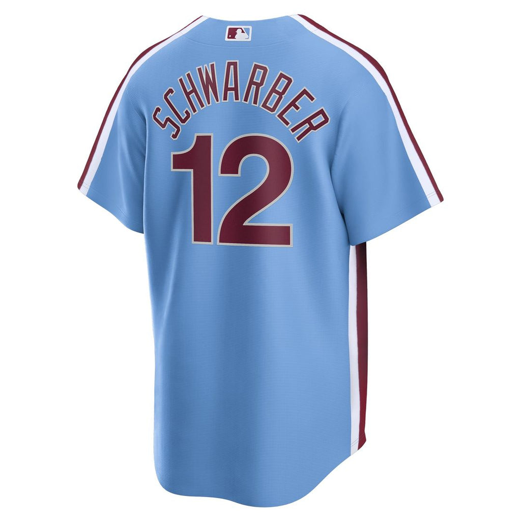 Philadelphia Phillies Kyle Schwarber Alternate, 1st Replica Jersey | Light Blue