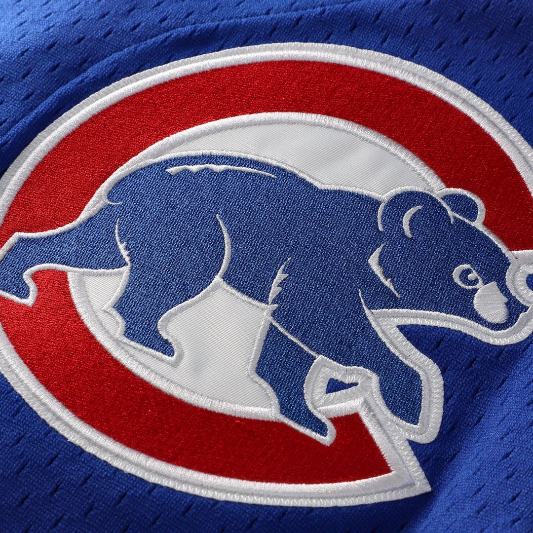 Chicago Cubs Ryne Sandberg Cooperstown 1997 Mesh Batting Practice Button-Up Jersey | Royal