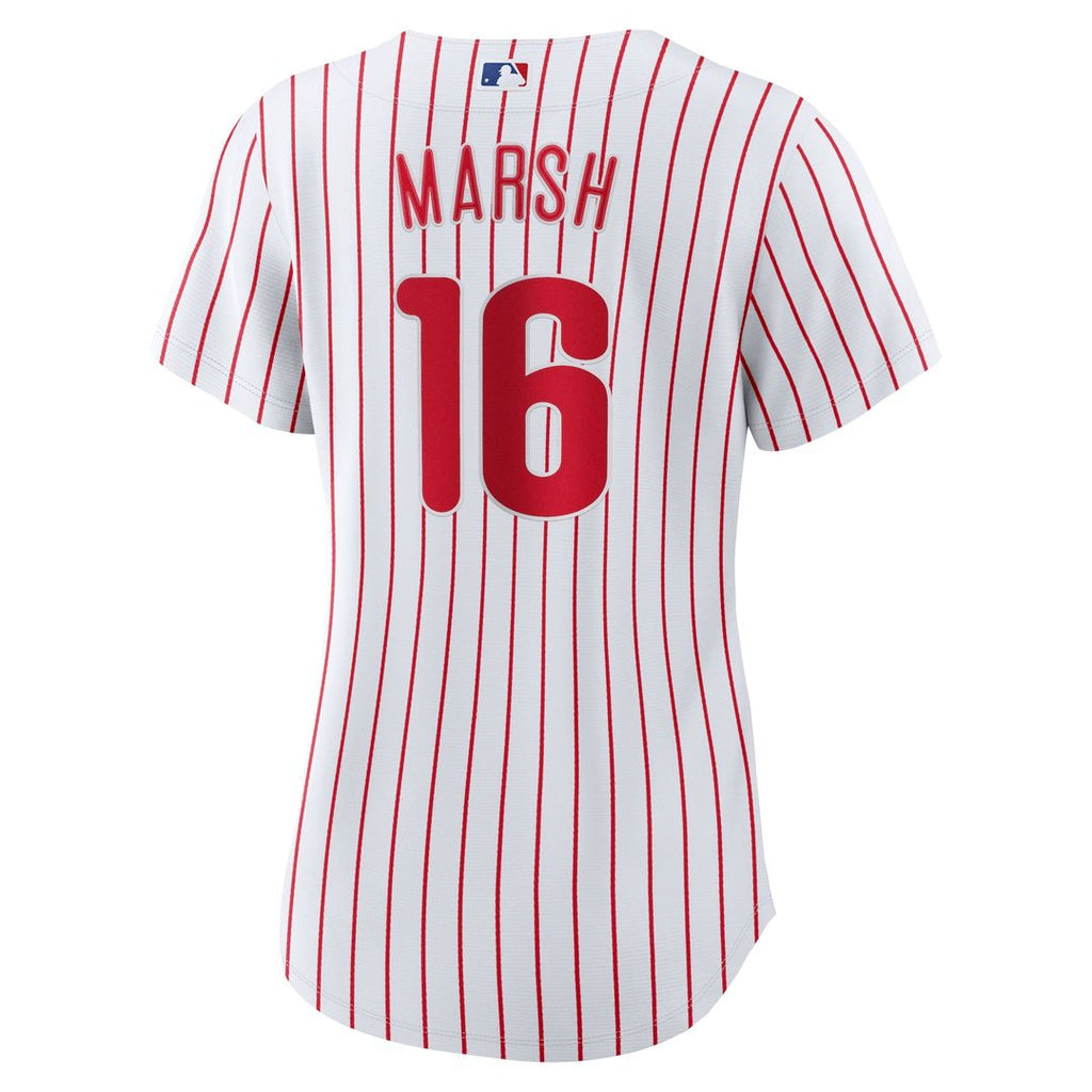 Philadelphia Phillies Brandon Marsh Women's Home Replica Jersey | White