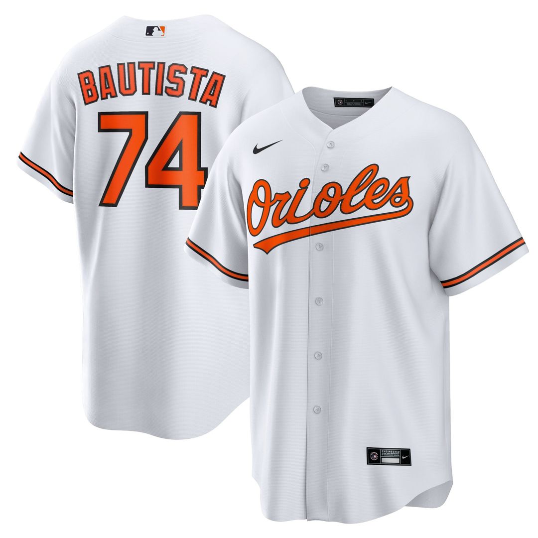 Baltimore Orioles Felix Bautista Replica Jersey | White