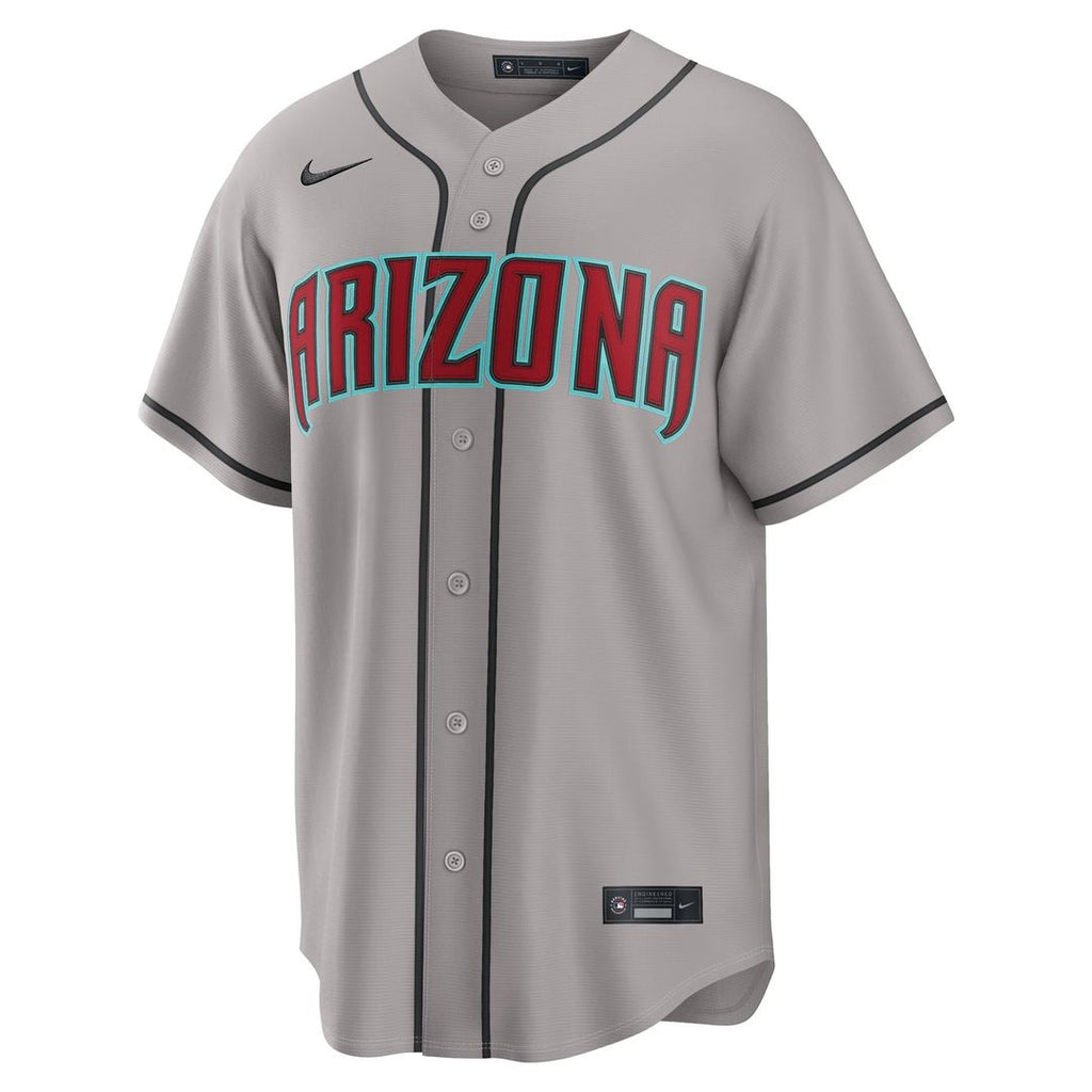 Arizona Diamondbacks Corbin Carroll Road Replica Jersey | Gray