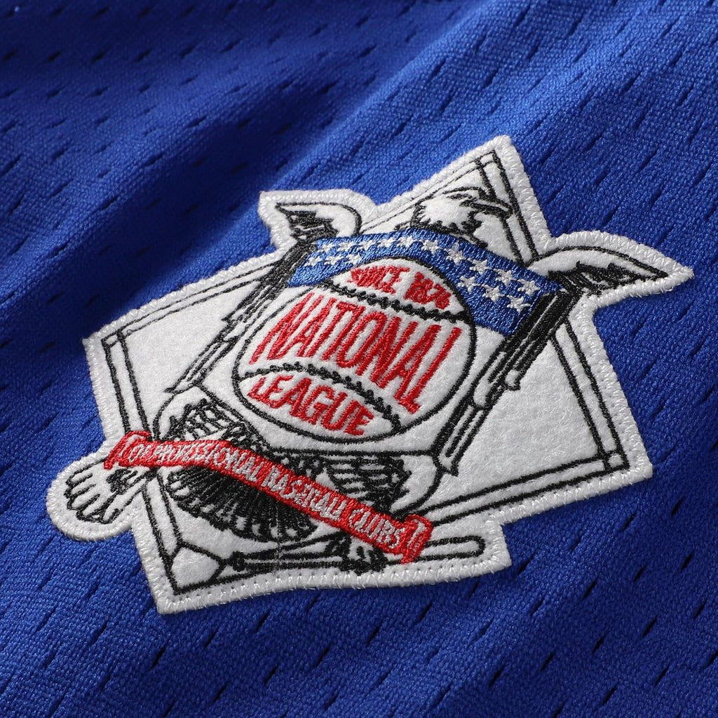 Chicago Cubs Ryne Sandberg Cooperstown 1997 Mesh Batting Practice Button-Up Jersey | Royal