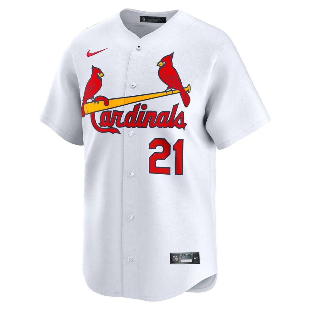 St. Louis Cardinals Lars Nootbaar Home Limited Jersey | White