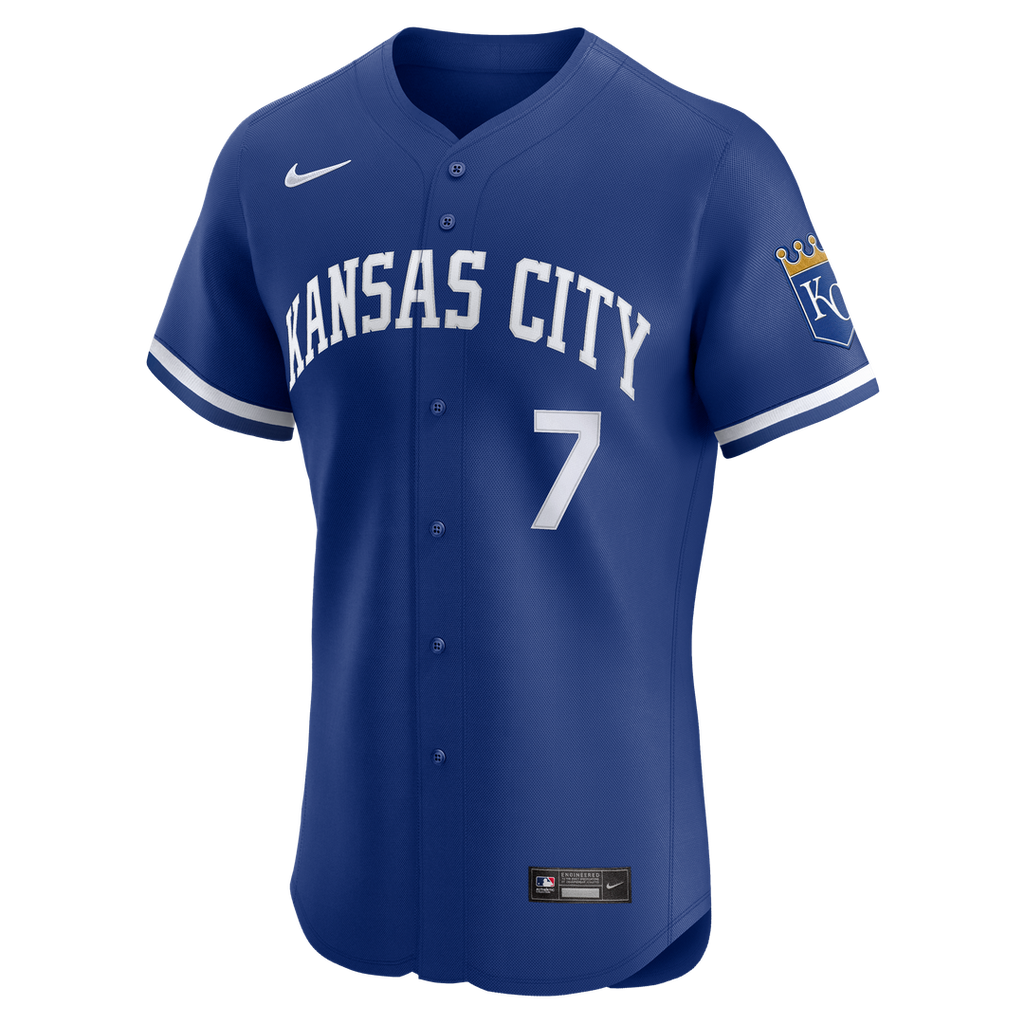 Kansas City Royals Bobby Witt Jr. Home ElitePlayer Jersey | White