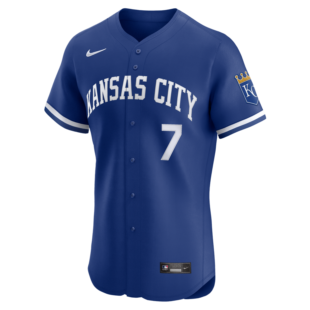 Kansas City Royals Bobby Witt Jr. Home ElitePlayer Jersey | White