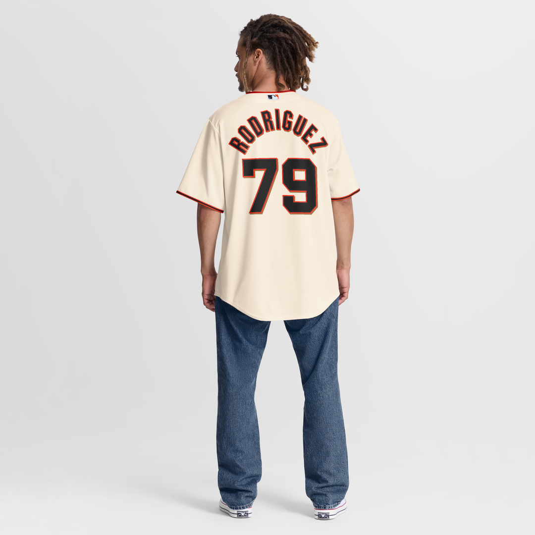 San Francisco Giants Jesus Rodriguez Home Replica Jersey | Cream