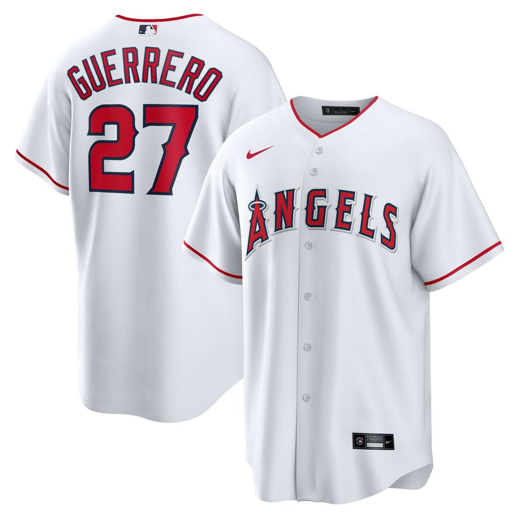 Los Angeles Angels Vladimir Guerrero Home Retired Replica Jersey | White