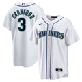 Seattle Mariners JP Crawford Home Replica Jersey | White