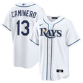 Tampa Bay Rays Junior Caminero Home Replica Jersey | White