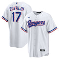 Texas Rangers Nathan Eovaldi Home Replica Jersey | White
