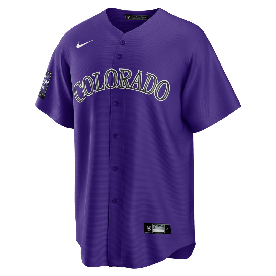 Colorado Rockies Alternate Replica Team Jersey | Purple