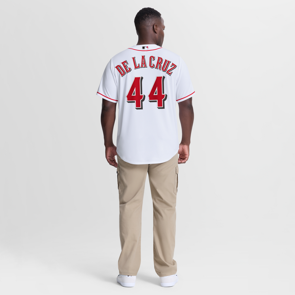 Cincinnati Reds Elly De La Cruz Home Replica Jersey | White