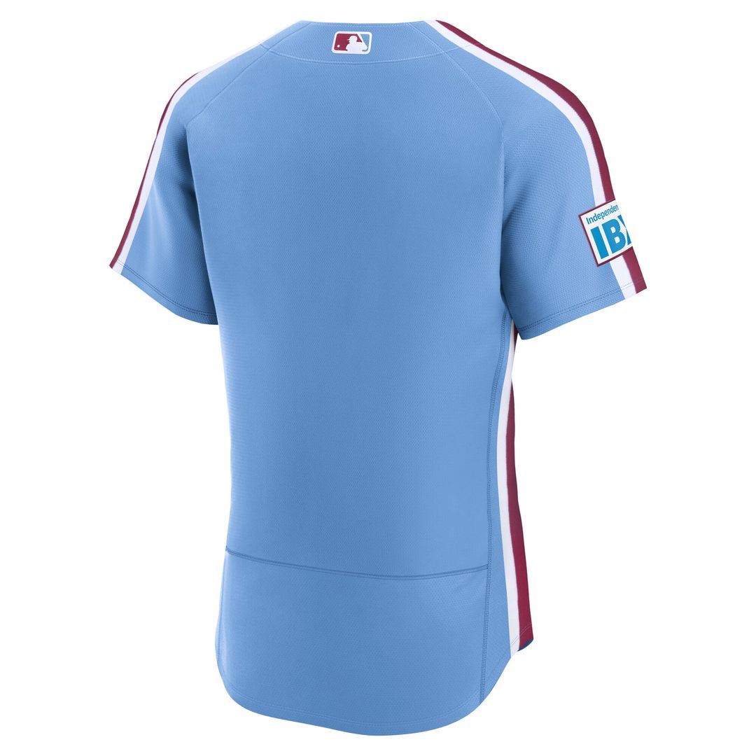 Philadelphia Phillies Alternate Authentic Jersey | Light Blue