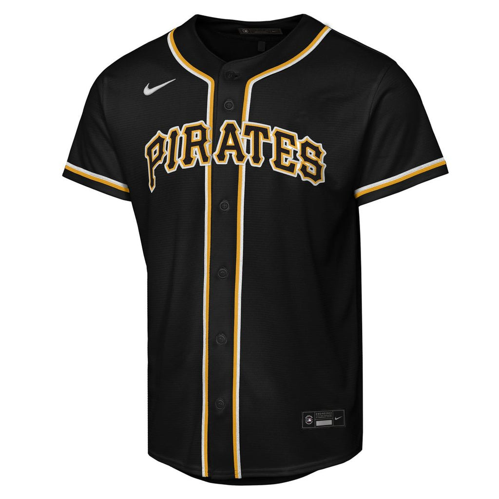 Pittsburgh Pirates Paul Skenes Youth Fashion Replica Jersey | Black