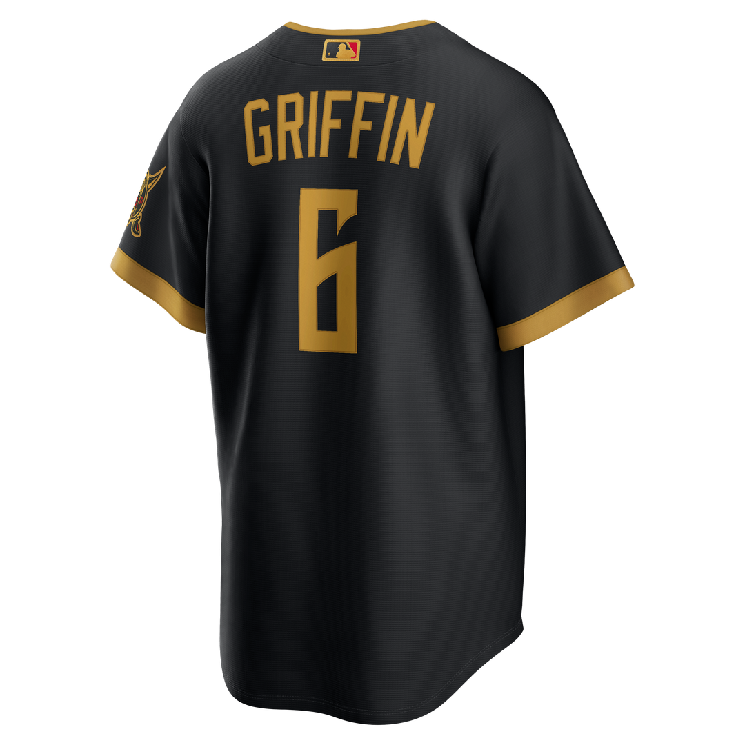 Pittsburgh Pirates Konnor Griffin 2026 City Connect Stadium Jersey | Black
